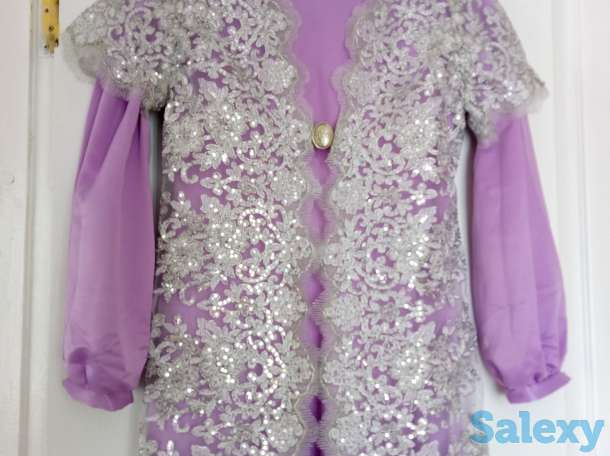 Продам платье, с длинными рукавами и подолом., фотография 1