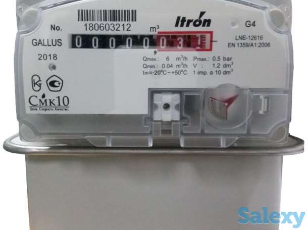 Счетчик газа ИПУ G4 (газовый счетчик), фотография 1