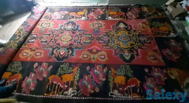 Антикварный туркменский ковёр ручной работы. Раритет. Эксклюзив., фотография 1