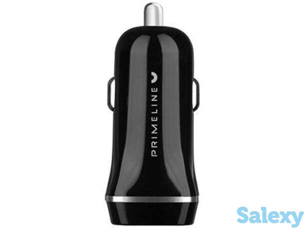 Автомобильное зарядное устройство prime line 1xusb, 1a, (2221). черный, фотография 1