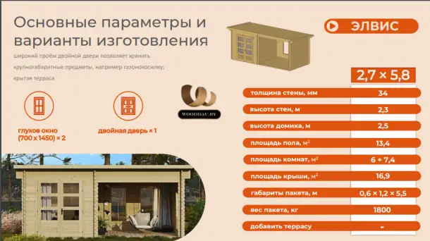 Садовый домик Элвис, фотография 1