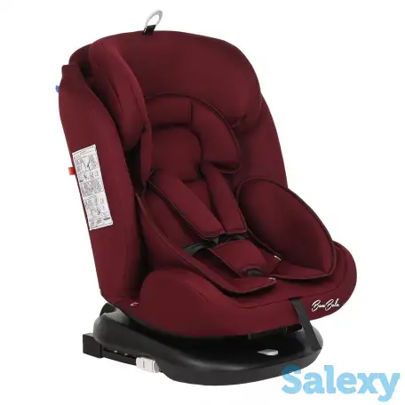 BAMBOLA Автокресло для детей 0-36 кг Minori ISOFIX Темно/Красный 2шт/кор, фотография 1