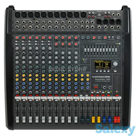 Активный микшерный пульт dynacord pm1000-3, фотография 1