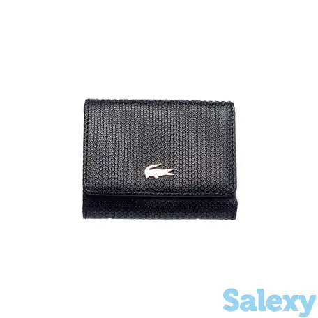 Маленький женский кошелек lacoste trifold, фотография 1