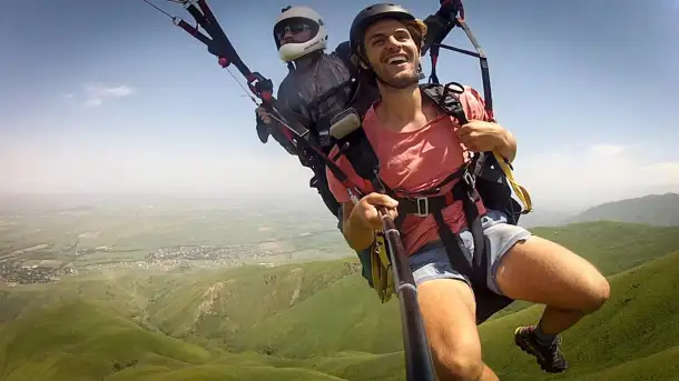 Полеты на аэростате, самолете, параплане, фотография 6