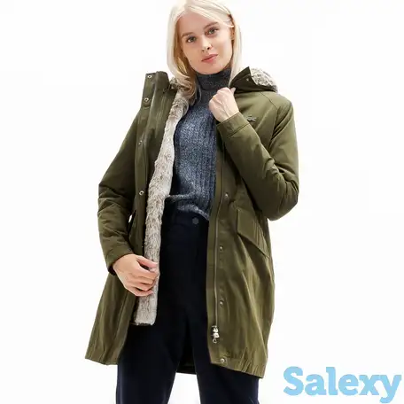 Женская утеплённая куртка-парка lacoste, фотография 1