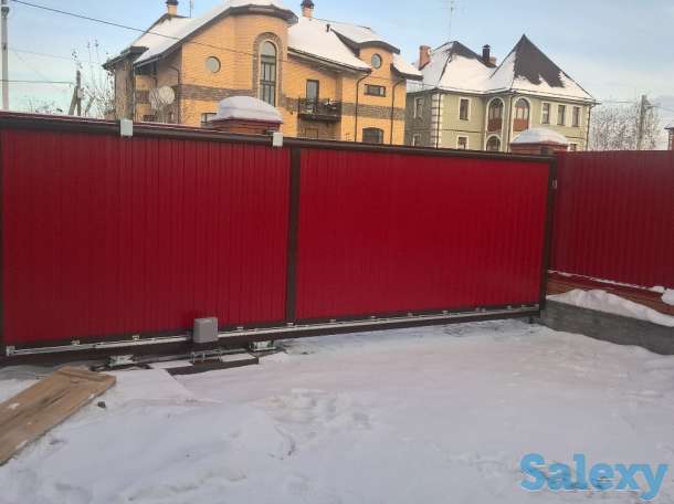 Гаражные секционные ворота для гаражей и производственных баз!ворота производителей Дорхан и алютех(Белоруссия), фотография 12