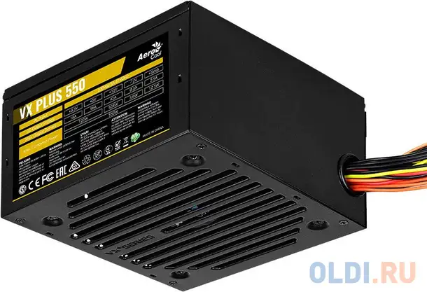 Vx plus 550 550w , atx v2.3 , fan 12cm ,, фотография 1