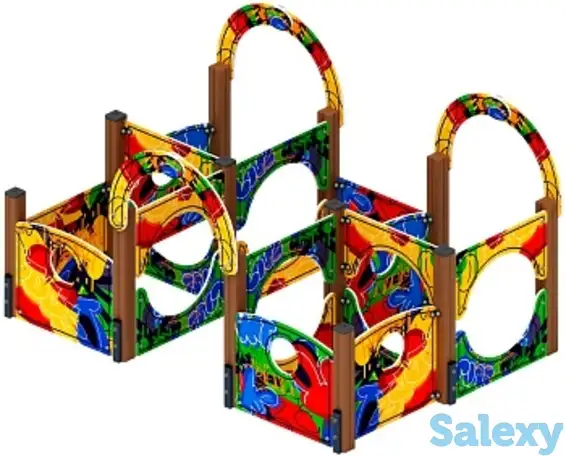 Лабиринт кубик 2 (граффити) мф 20.01.02-10, фотография 1