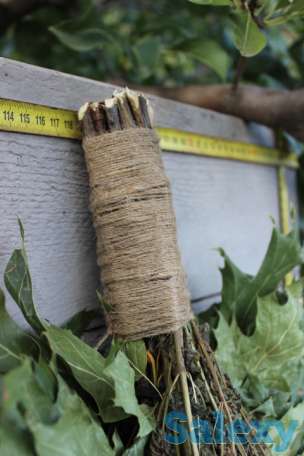 Премиальный Яр веник для бани - канадский дуб с мелиссой, фотография 1