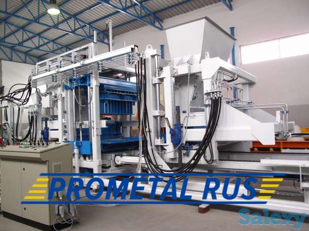 Мощный вибропресс RHP 1000 для производства бордюров, тротуарной плитки колор микс, блоков по лучшей цене только у нас., фотография 1