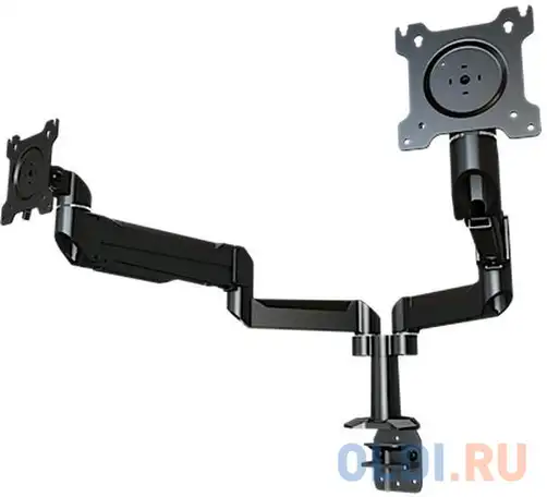 [dsa22p] настольное крепление wize dsa22p для двух дисплеев 10
