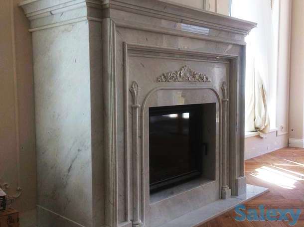 Мрамор Гранит Травертин Оникс - Изделия , Камины , Барельеф, фотография 11