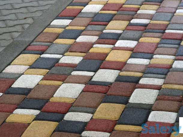 Укладка тротуарной плитки, фотография 1