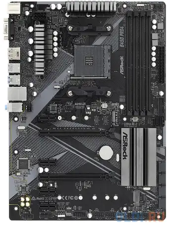 Материнская плата asrock b450 pro4 r2.0, фотография 1
