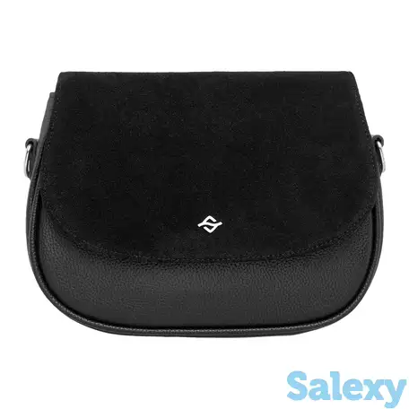 Женская сумка lauren black suede, фотография 1