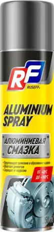 16473n ruseff алюминиевая смазка 250 мл (аэрозоль/баллон 335 мл), фотография 1