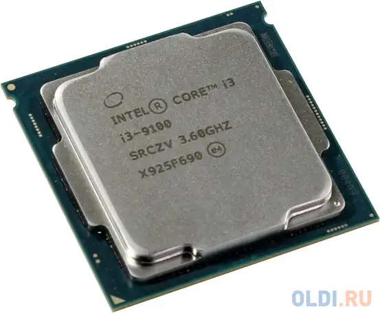 Процессор intel core i3 9100 oem, фотография 1