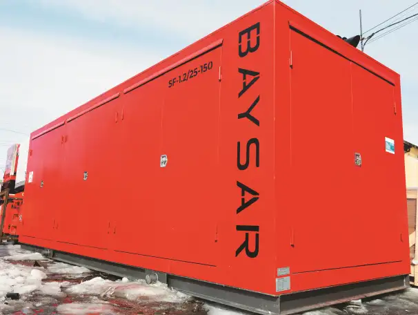 Дожимной дизельный компрессор BAYSAR SF-1.225-150, фотография 1