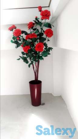 Куст розы искусственный декор, фотография 2