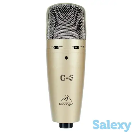 Студийный конденсаторный микрофон behringer c-3, фотография 1
