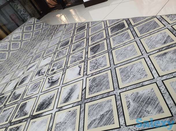 Коврик, ковровая дорожка метражом, ковер Ширина 140 см Голубой Синий, фотография 4