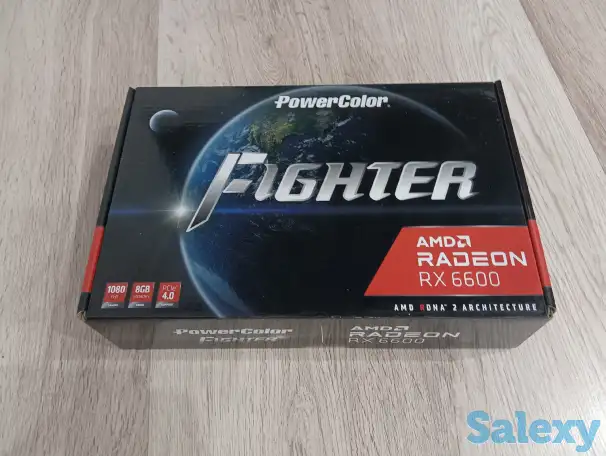 Новая PowerColor Fighter RX 6600, фотография 1