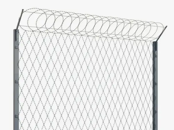 Колючая лента, D 2-2,5 мм, Размер ячейки: 180х320 мм, Раскрой: 2х15 м, Тип: Егоза, фотография 1