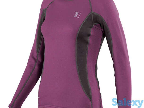 Термобелье майка сивера сноуи женская ежевика/черная, фотография 1