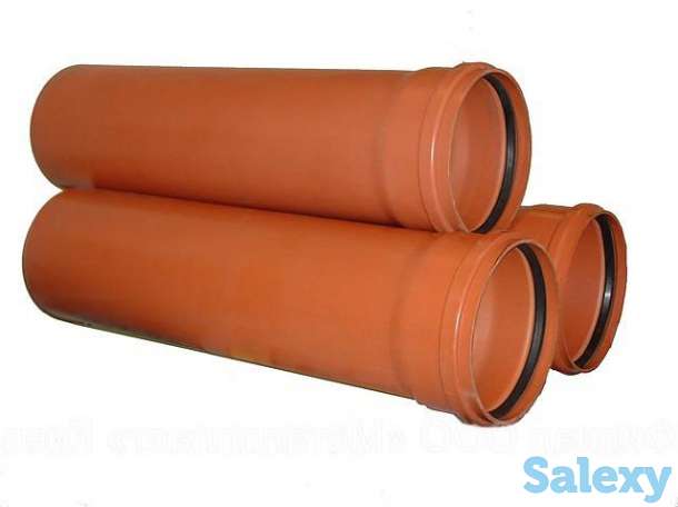 Канализационные трубы и фитинги, фотография 2