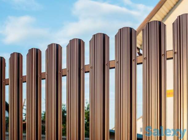 Штакетник металлический двухсторонний, фотография 1