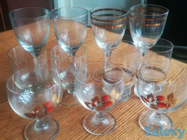 Стаканы фужеры бокалы, фотография 1