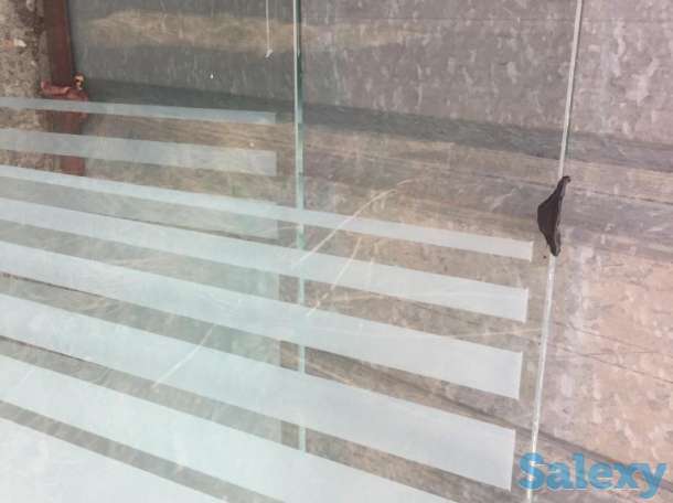 Стекла для душевой кабины, стекляная перегородка, фотография 3