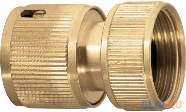 Соединитель латунный быстросъемный, внутренняя резьба 1/2