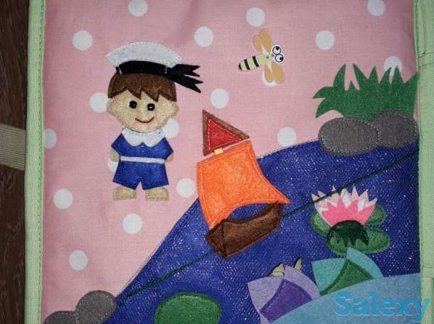 Продам готовую мягкую развивающую книжку, фотография 2