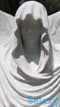 Статуя монах ангел., фотография 1