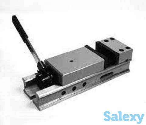 Тиски станочные ГОСТчугунные неповоротные ГМ-7220Н, фотография 1