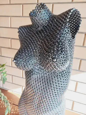 Скульптура из гаекметалла, фотография 1