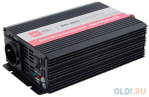 Автоинвертор acv dc-1006 1000вт, фотография 1