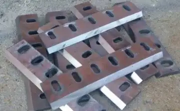 Предлагаем изготовление ножей дробилок по чертежам заказчика, фотография 4