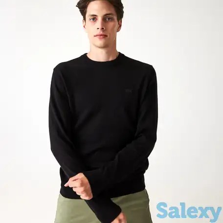 Шерстяной свитер lacoste, фотография 1