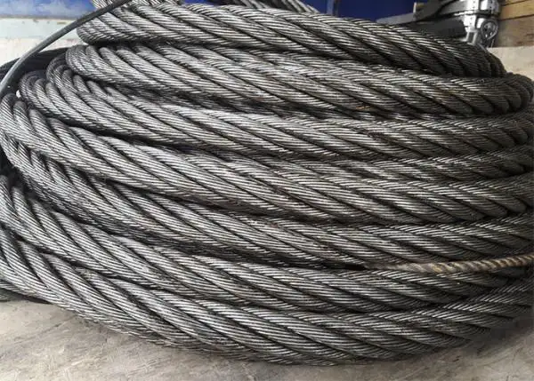 Канаты стальные двойной свивки лк, D 3,3-13 мм, Покрытие: оцинкованный; светлый, фотография 1