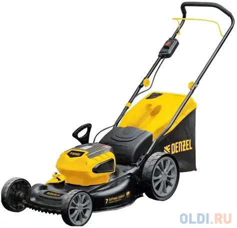 Газонокосилка электрическая denzel rlm450-36, фотография 1