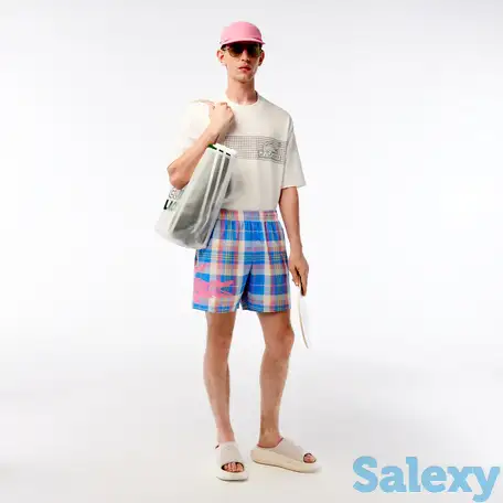 Мужские купальные шорты lacoste, фотография 1