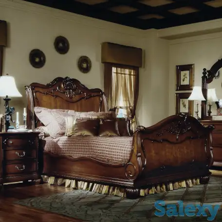 Эксклюзивная деревянная мебель и предметы интерьера из массива красного дерева, фотография 1