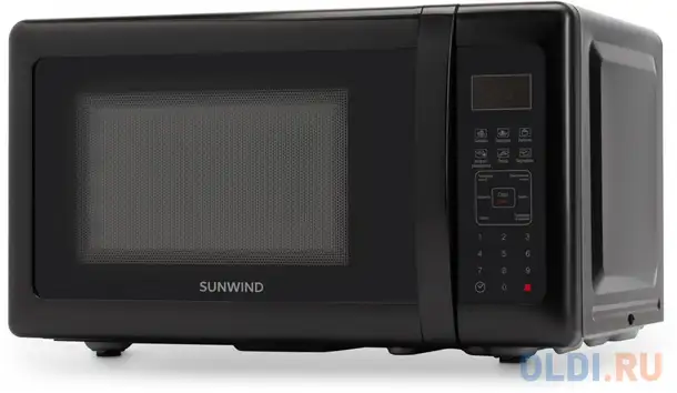 Микроволновая печь sunwind sun-mw007 700 вт чёрный, фотография 1