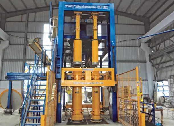 Оборудование для производства бетонных труб VIHY Mastermatic, HawkeyePedershaab., фотография 2