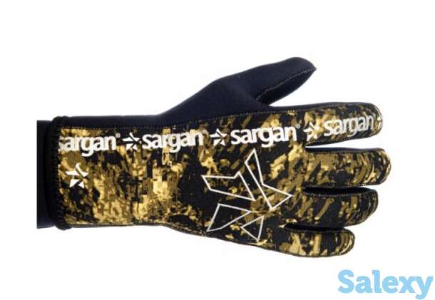 Перчатки для подводной охоты неопреновые sargan сарго kamo  rd2.0 3мм, фотография 1
