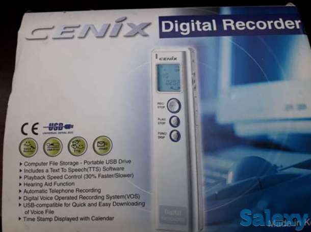 Цифровой диктофон, фотография 1