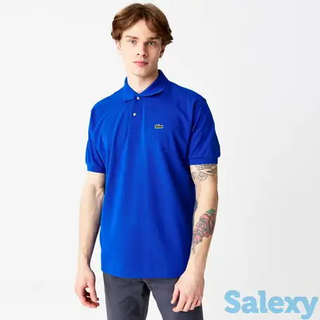 Мужское поло lacoste l1212 classic fit, фотография 1